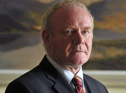 Martin Mcguinness - Northern Ireland Game at Euro 2016