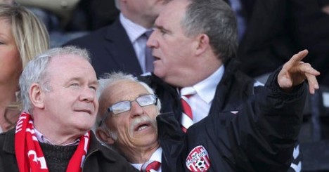 Martin Mcguinness - lifelong supporter of Derry